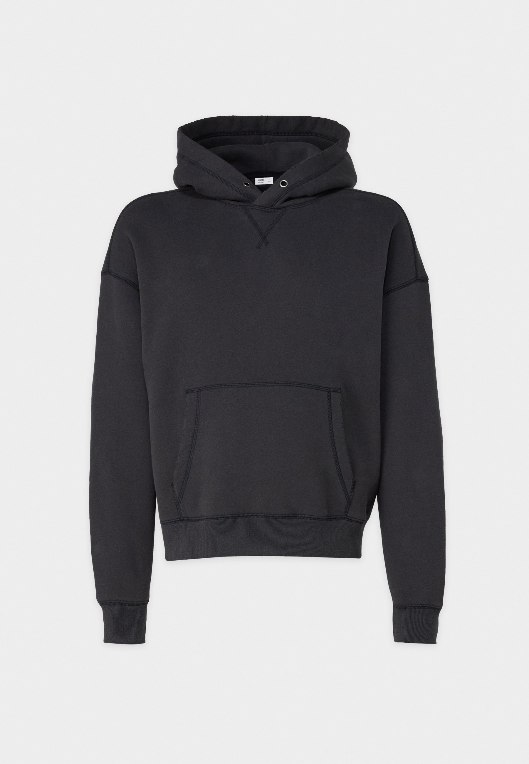 Hollister Co. WEBEX CROPPED - Sweatshirt - black beauty/noir - ZALANDO.FR