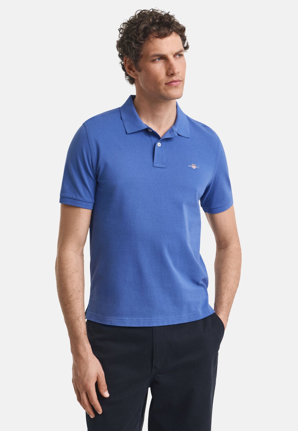 REG SHIELD SS PIQUE POLO