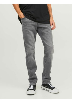 Jack & Jones GLENN ORIGINAL  - Avar lõikega teksad - black denim