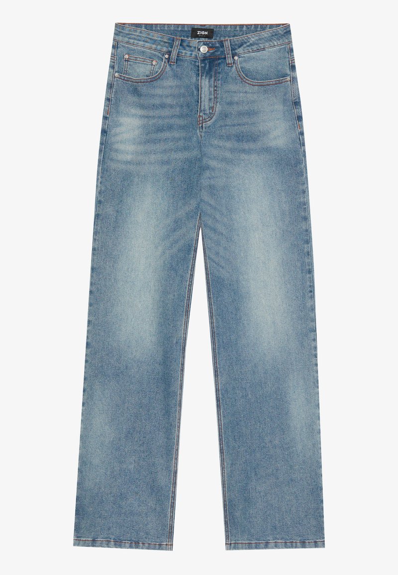 Zign Studio Straight leg jeans blauw Zign Studio Straight leg jeans blauw