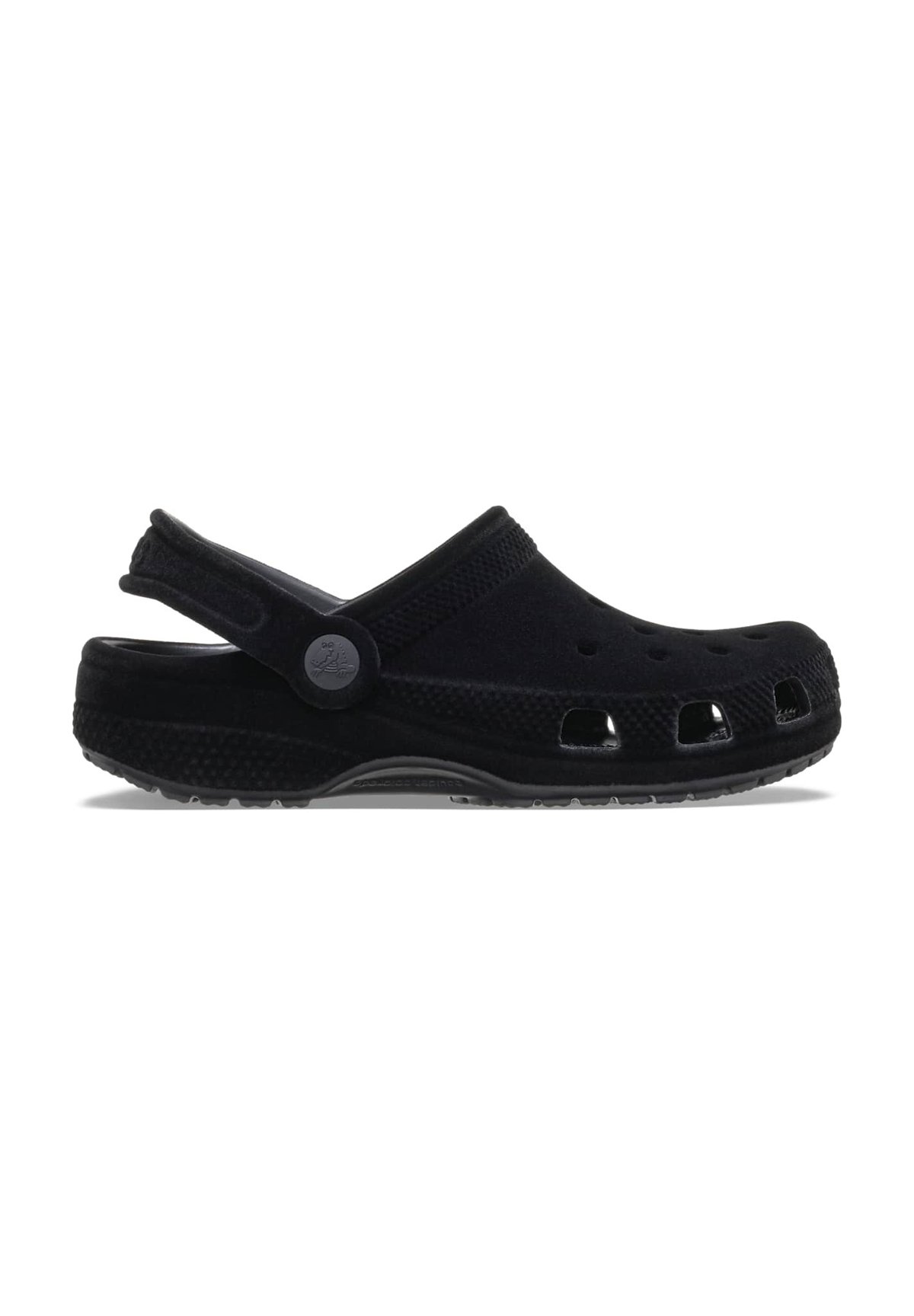 Crocs KIDS' CLASSIC VELVET CLOG - Clogs - black