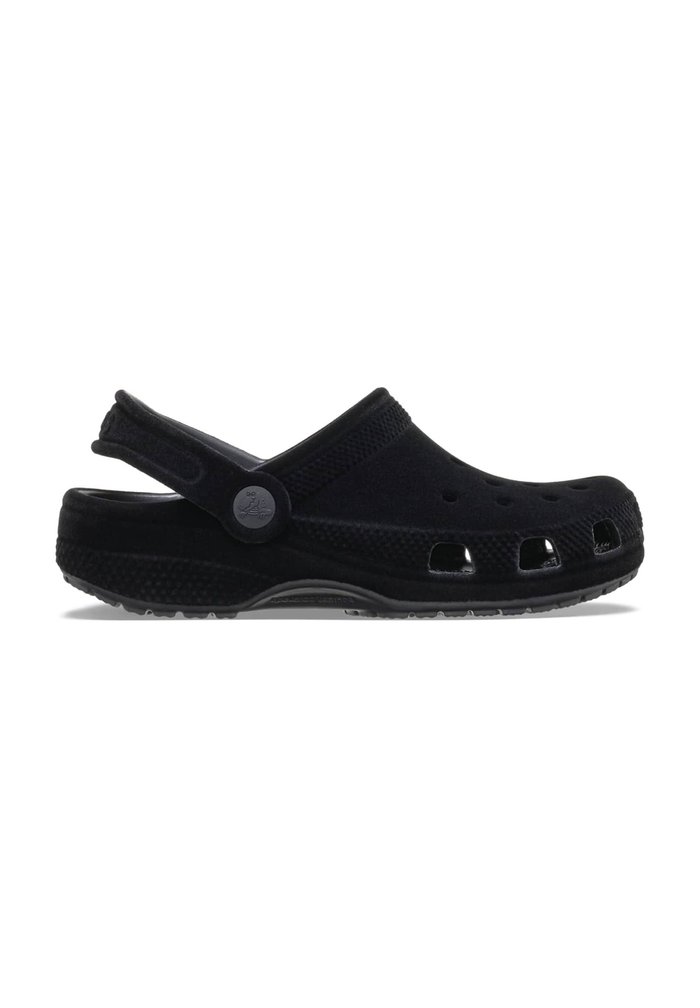 Crocs KIDS' CLASSIC VELVET CLOG - Clogs - black