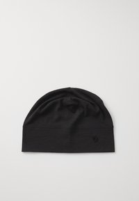 ABISKO WOOL BEANIE UNISEX - Pletena kapa - black