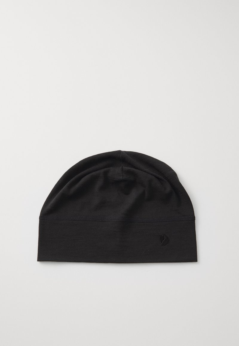 Fjällräven ABISKO LITE WOOL BEANIE - Čepice - black