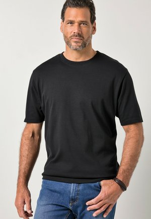 OEKO-TEX STRUCTURED  - T-Shirt basic - black