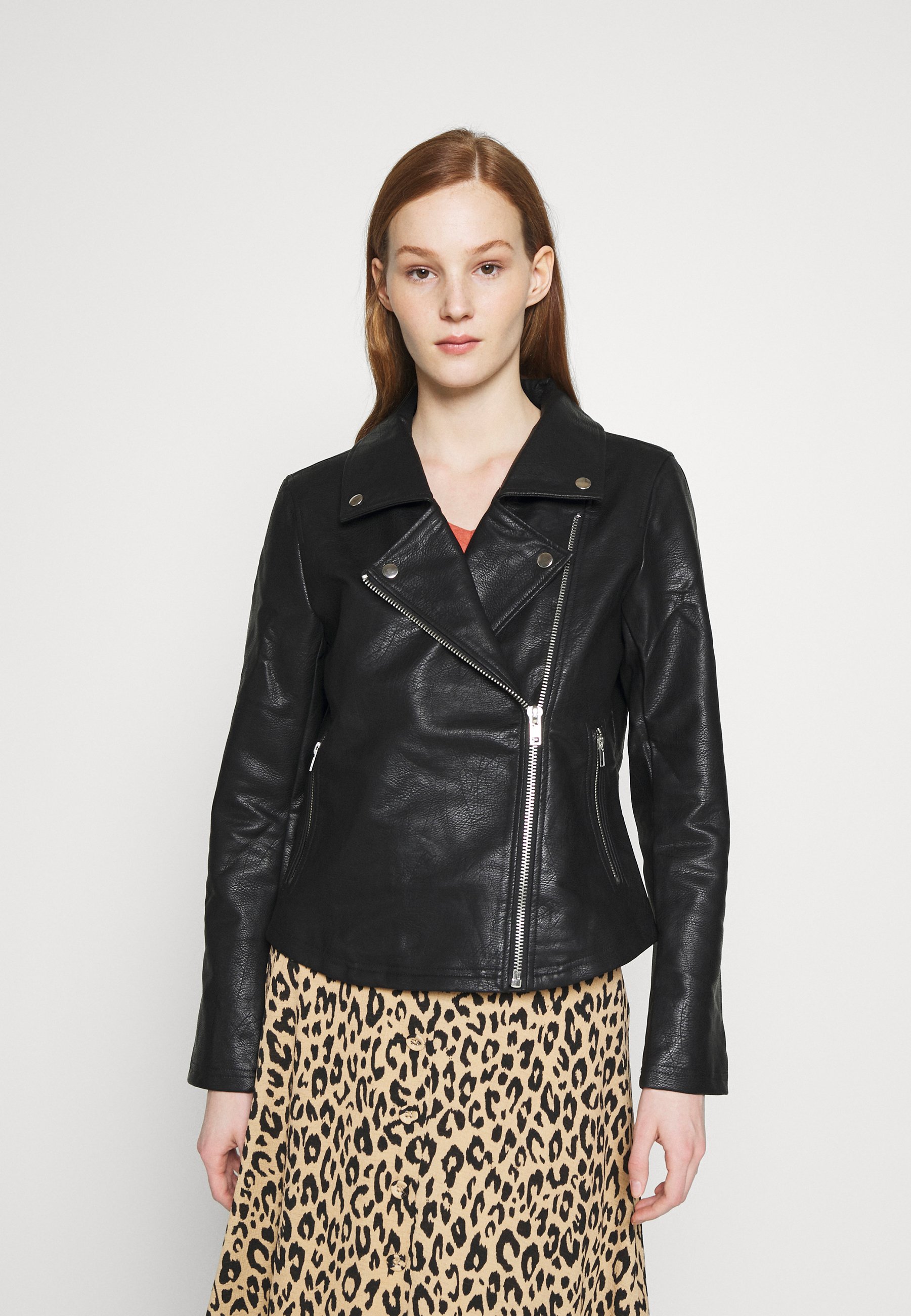 Biker short - zwart (leer) – Flowthebrand