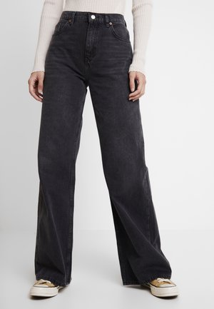 Džíny Straight Fit - black denim