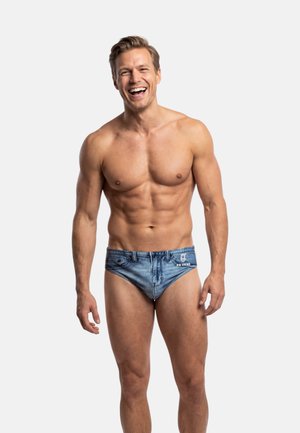 Mr Ukko Uimahousut - blue denim