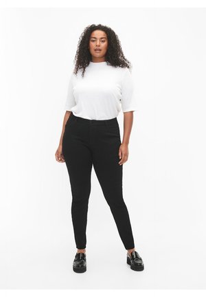 Slim fit jeans - black
