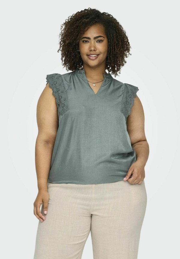 NORMAL GESCHNITTEN V-AUSSCHNITT  - Bluse