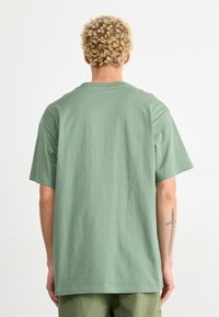 Carhartt WIP SCRIPT EMBROIDERY - Tricou basic - park/white