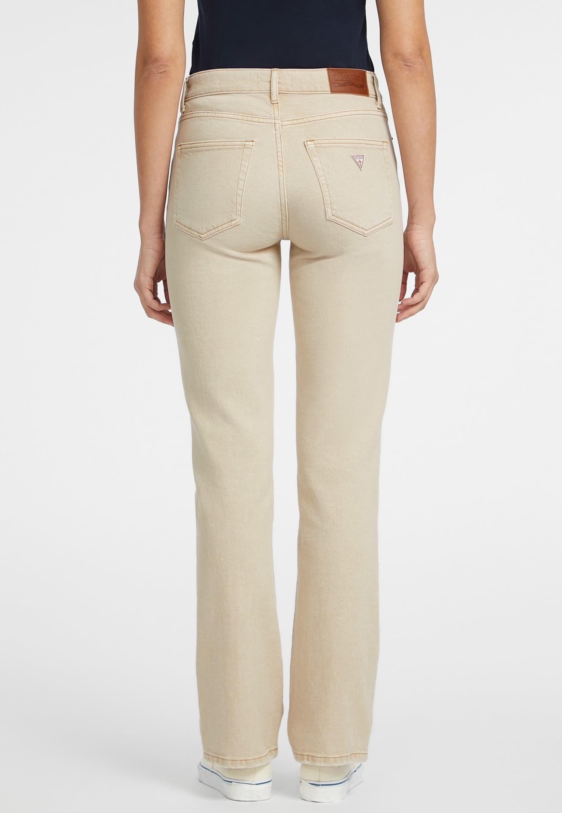 Guess Jeans Straight leg jeans - beige - Zalando.co.uk