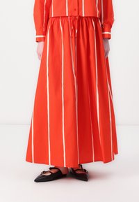 Marimekko BUKLEE PUHVELI  - A-vonalú szoknya - red