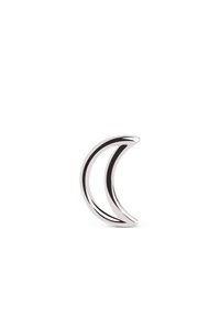 Singularu MOON SHAPE - Pendiente individual - plata color