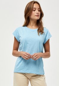 Minus MILETI TEE - Paprasti marškinėliai - pasific blue