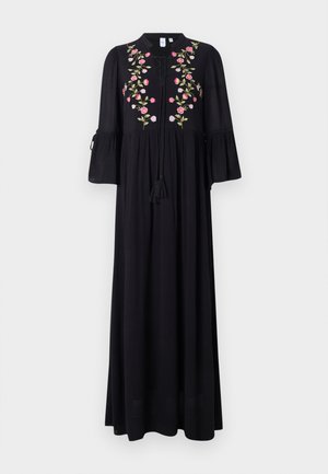 YAS YASCHELLA - Maxi dress - black/pink