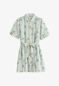 Ei valittu, ecru yellow floral print
