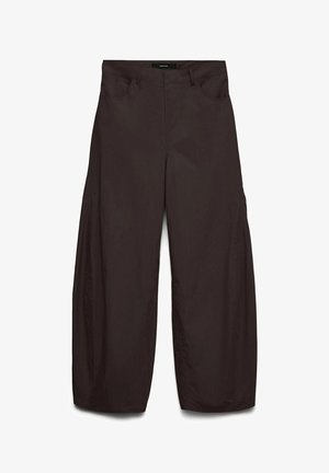 Vero Moda, HOSE VMJOSE HOHE TAILLE HOSE - Pantalon classique - chocolate torte