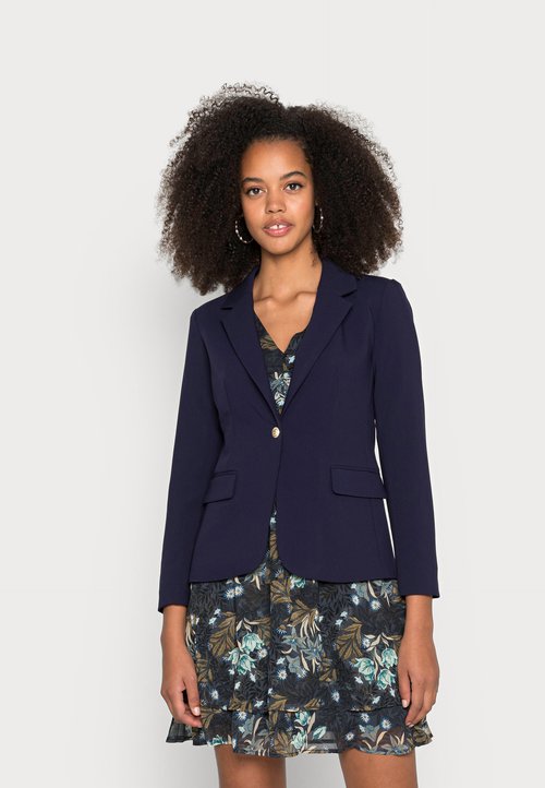 Vero Moda Vmjulia Ls Blazer DNM Noos - Veste Blazer Femme Élégante