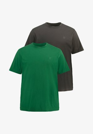 JP1880, PACK OF 2 - T-Shirt basic - smaragdgrün