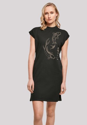 KOI KARPFEN - Jersey dress - schwarz