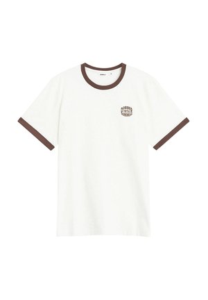 Dobber, HANK RINGER TEE - T-shirts print - brown