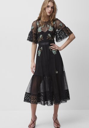 AMBRE - Vardagsklänning - black/hawthorn green