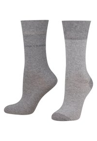 TOM TAILOR 6ER BASIC - Socken - paar grey