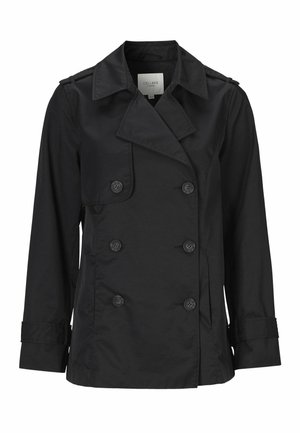 Cellbes of Sweden DOUBLE-BREASTED - Trenchcoat - black