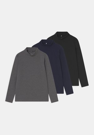 NKNVITO TURTLE 3 PACK UNISEX - Maglietta a manica lunga - dark sapphire