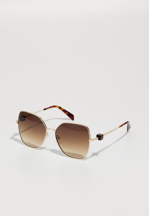 Lunettes de soleil - yellow gold-coloured