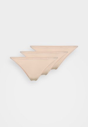 MULTI SHAPE BOTTOM 3 PACK - String - misty blush