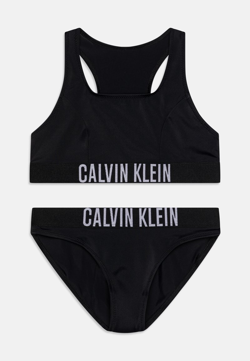 Calvin Klein Swimwear - BRALETTE  - Bikini - black, Förstora