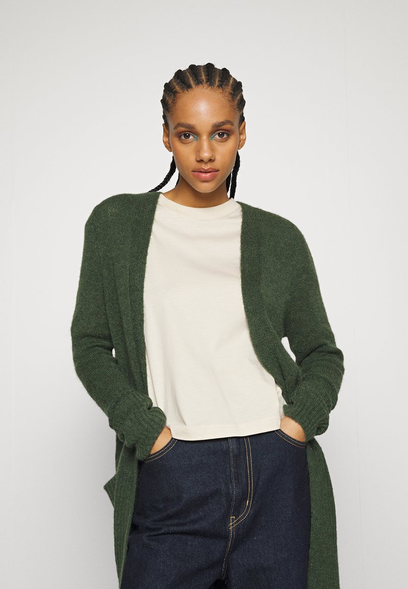 ICHI KAMARA - Cardigan - kombu green/green - Zalando.de
