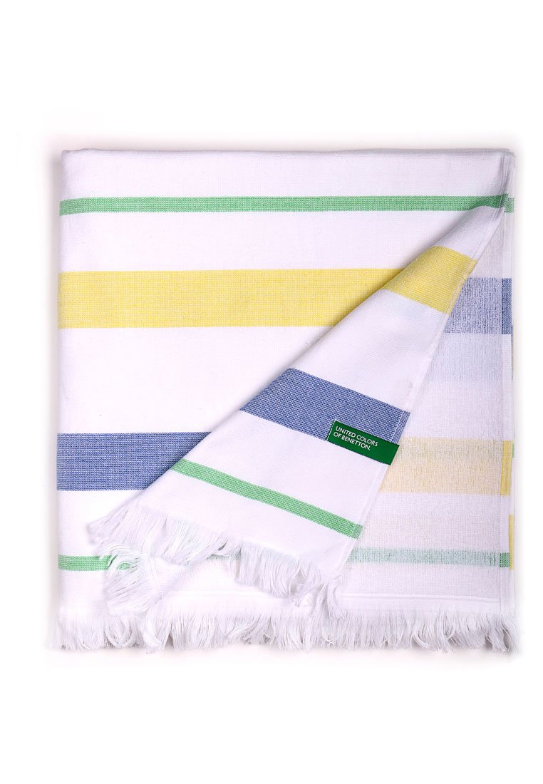 United Colors of Benetton Serviette de plage bleu