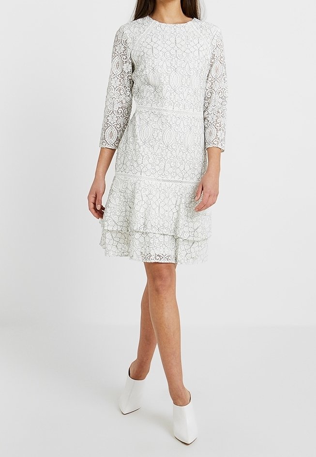 Lauren Ralph Lauren Petite Shift dress - white - (Pre-owned) - Zalando.ie