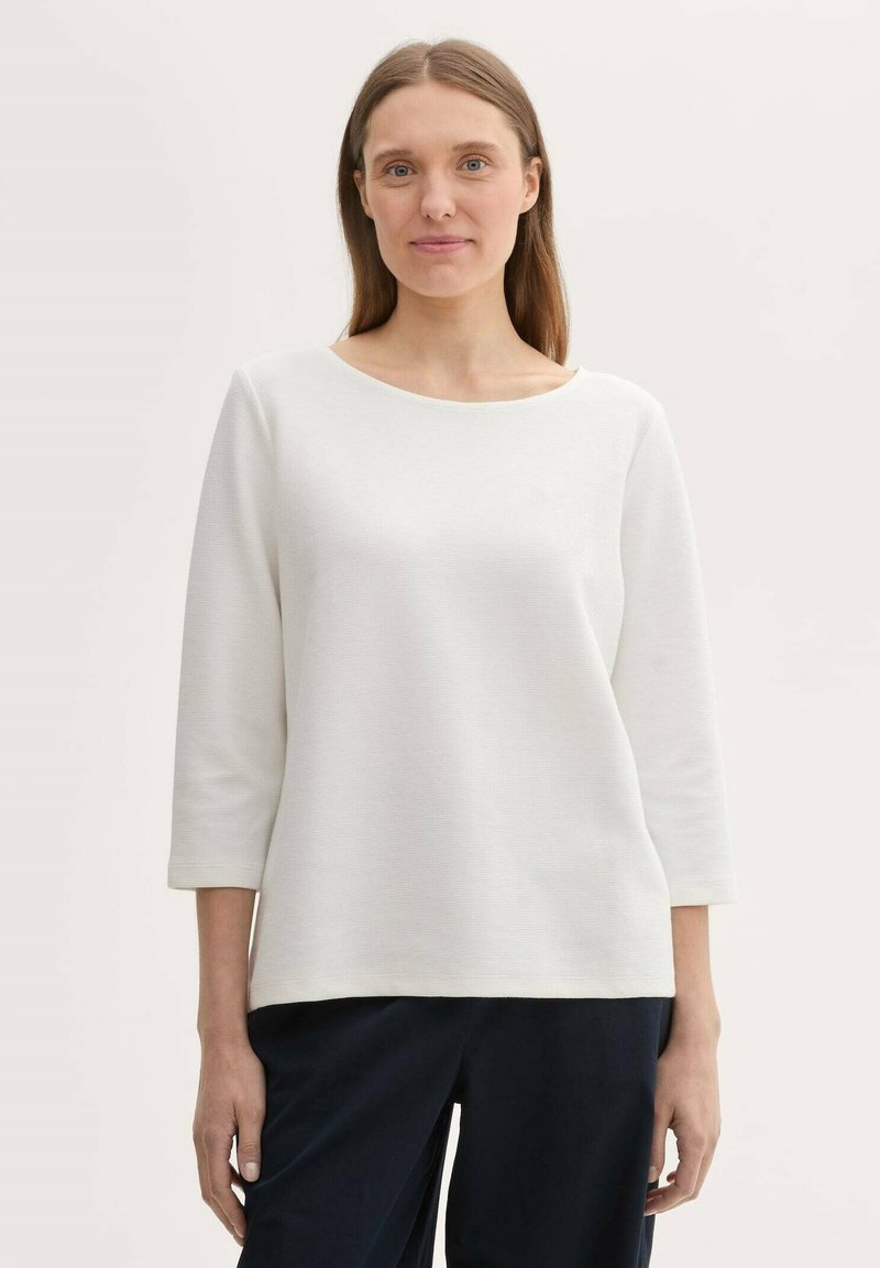 TOM TAILOR Longsleeve - off white