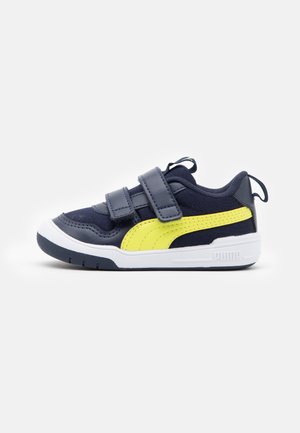 MULTIFLEX INF UNISEX - Zapatillas de entrenamiento - peacoat/lemon sherbert