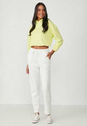 STRAIGHT LEG - Jogginghose - off white