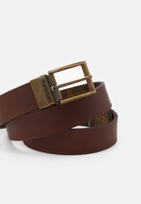 Barbour REVERSIBLE TARTAN BELT - Riem - brown