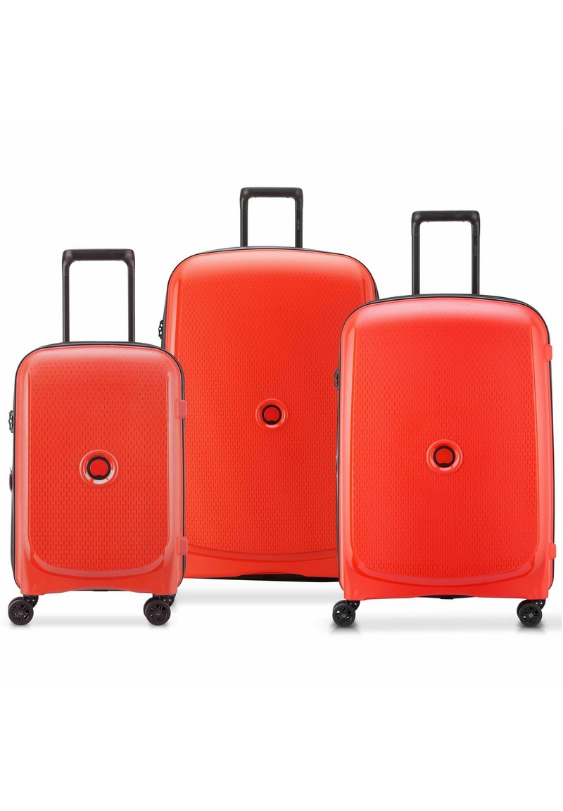 Delsey Paris BELMONT PLUS 4 ROLLEN 3-TEILIG - Kofferset - blasses rot ...
