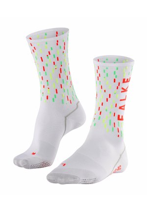 BC IMPULSE UNISEX BIKING FUNCTIONAL ULTRA-LIGHT-CUSHIONED - Chaussettes - white