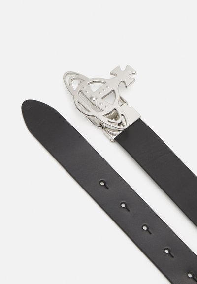 Vivienne Westwood LINE ORB BUCKLE BELT UNISEX - Gürtel - black