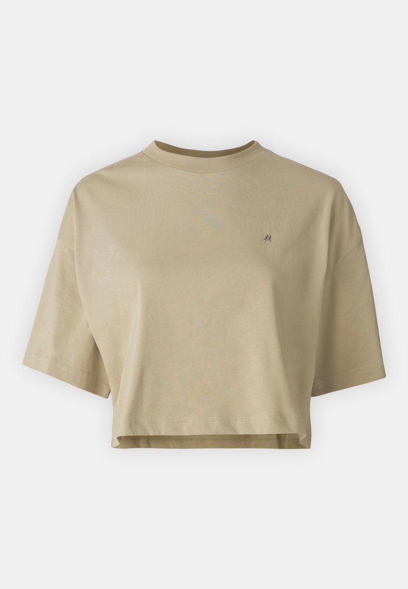 Replay T-shirt basic taupe Replay T-shirt basic taupe