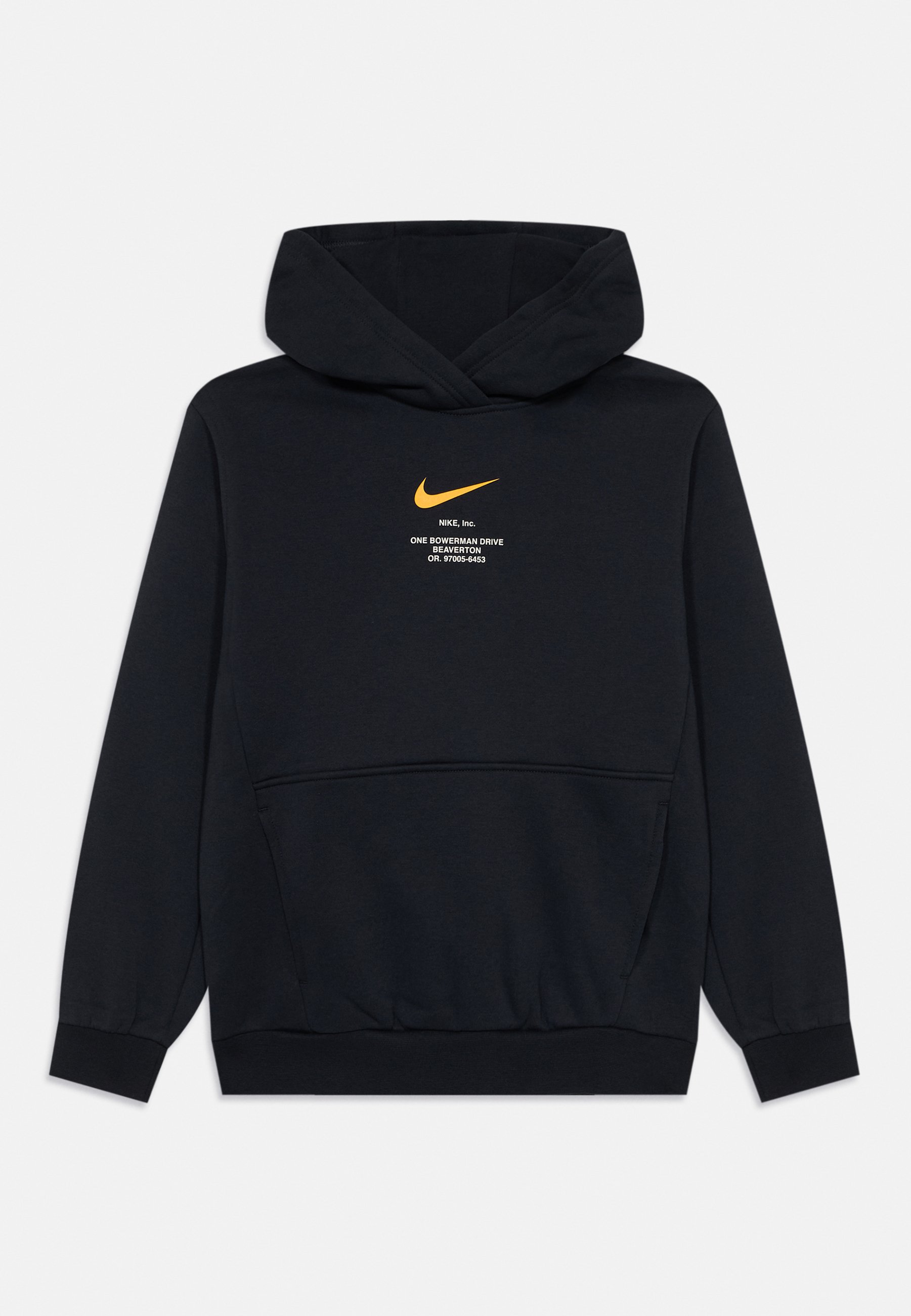 Sudadera Nike Negra Y Dorada Nike All Over Print Embroidered