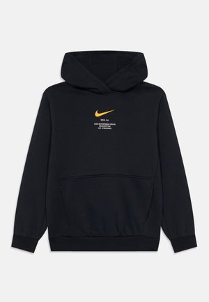 HOODIE - Hanorac - black/university gold coloured