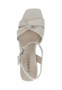 Caprice Páskové sandály  - offwhite soft