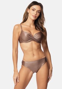 Vivisence Bikini pezzo sopra - brown shine