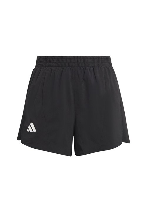 adidas TEAM SHORTS UNISEX - Sports shorts - black/white — photo 3
