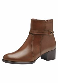 Tamaris Boots à talons - cognac